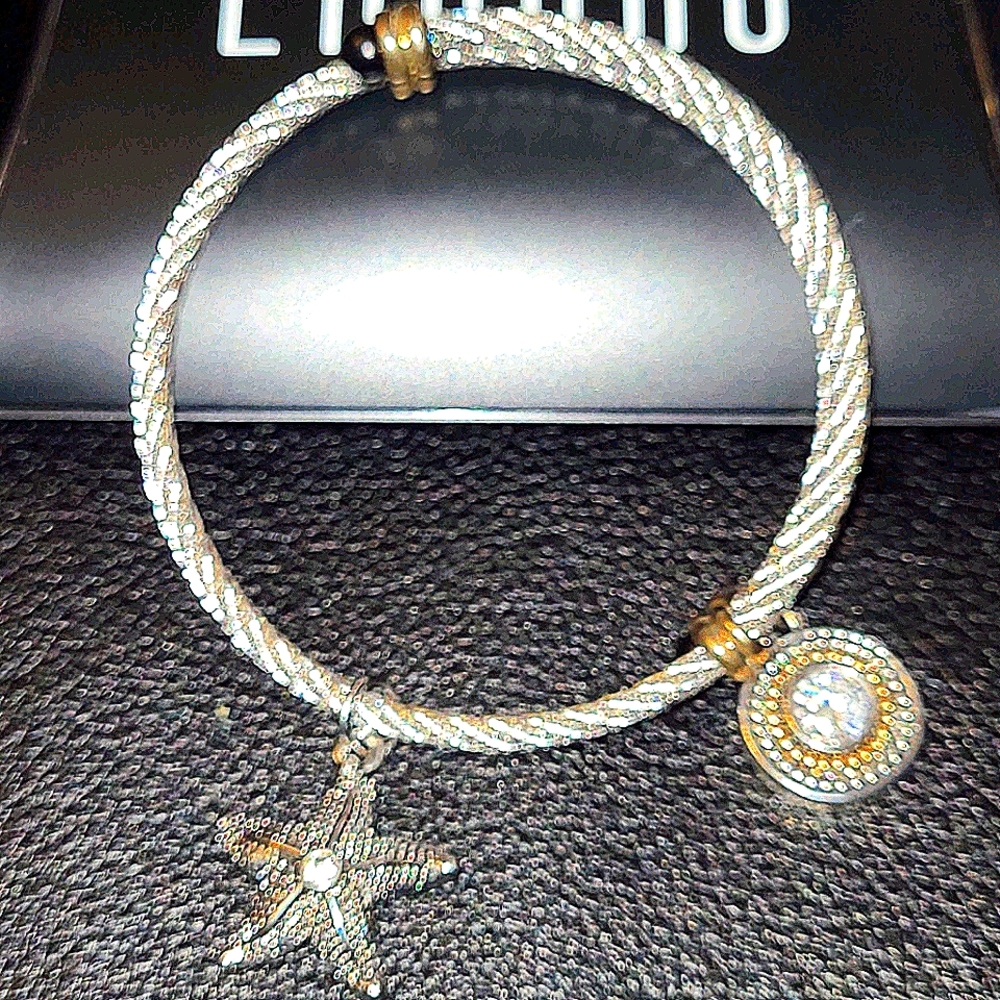NWT Landau Starfish Cable Charm Bracelet